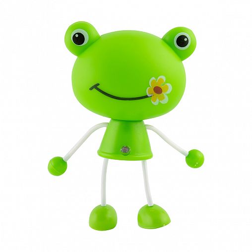 Ночник светодиодный Energy Лягушка, с датчиком света, 0,5 Вт, зеленое свечение, IP20 фото