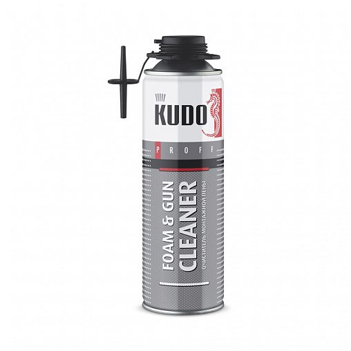 Очиститель монтажной пены Kudo Proff Foam&Gun cleaner, 650 мл фото