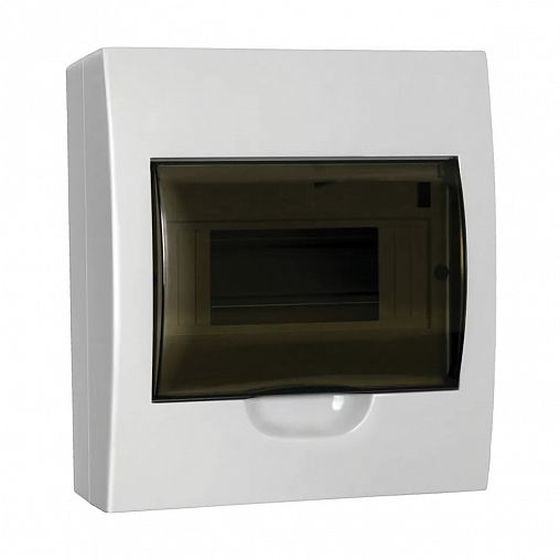 Щиток распределительный навесной Generica ЩРН-П-8, 8 модулей, IP41, пластиковый, белый фото