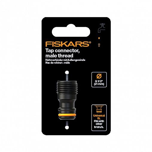 Штуцер Fiskars, с наружной резьбой, 1/2" фото