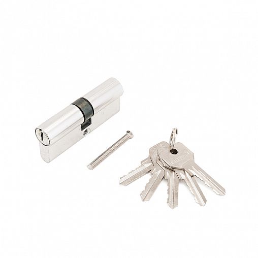 Цилиндровый механизм Стандарт Z.I.90-5K CP, ключ/ключ, хром фото