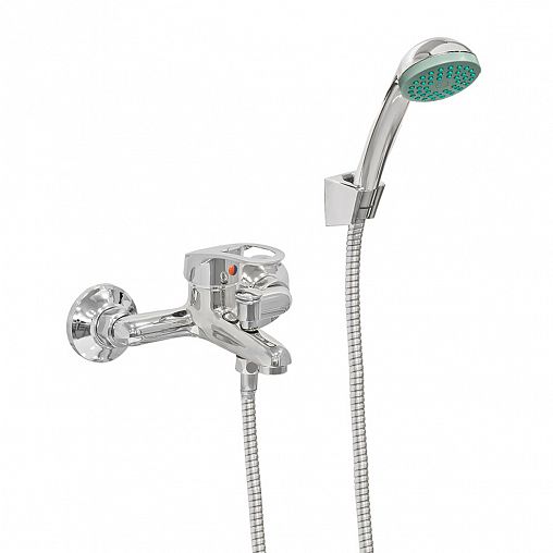 Смеситель для ванны с душем Roegen RB110D, хром фото