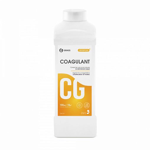 Средство для очистки воды в бассейнах Grass Cryspool Coagulant, 1 л фото
