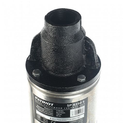 Насос скважинный винтовой Patriot SP 4250 S, 1100 Вт, 2520 л/ч фото