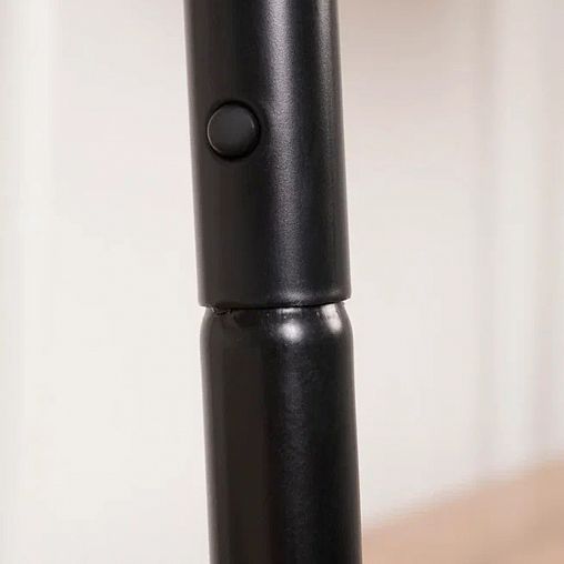 Стеллаж ЗМИ Скандинавия 14, 4 полки, 45 x 38,5 x 147 см, черный фото