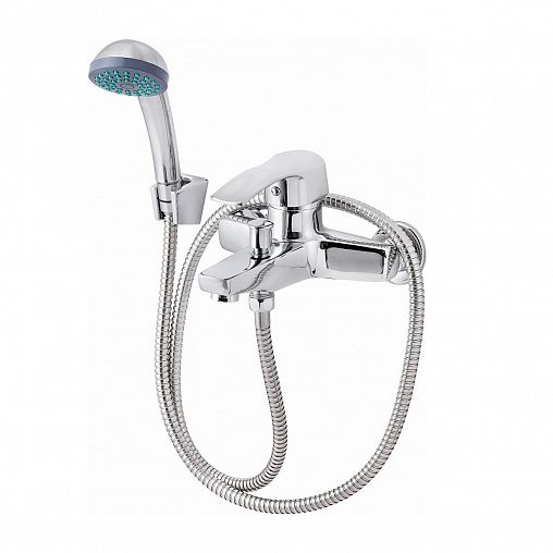 Смеситель для ванны с душем Профсан Плюс ПСМ-815-023, однорычажный, хром фото