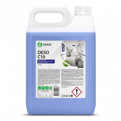Средство для чистки и дезинфекции Grass Deso C10, 5 кг фото