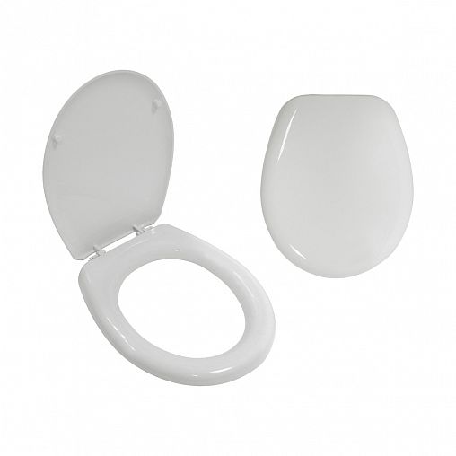 Сиденье для унитаза Инкоэр Каскада х10, 433 x 359 мм, белое фото