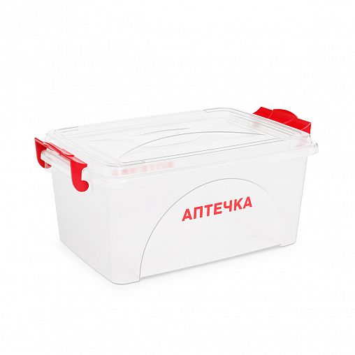 Аптечка пластиковая Альтернатива Аптечка, с ручкой, 30,5 x 20 x 14,5 см, белая фото