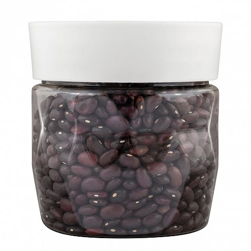 Банка для сыпучих продуктов Plast Team Stockholm, 0,5 л, пепельный жемчуг фото