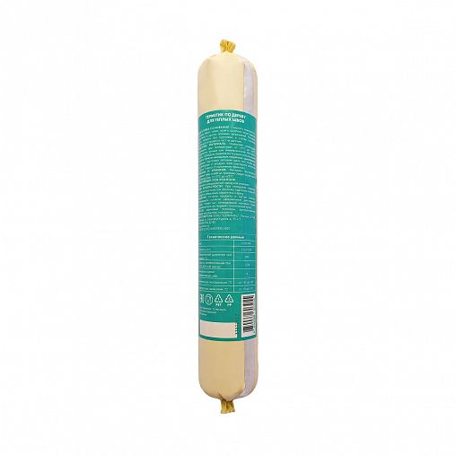 Акриловый герметик для дерева теплый шов Cemmix, 600 мл, сосна фото