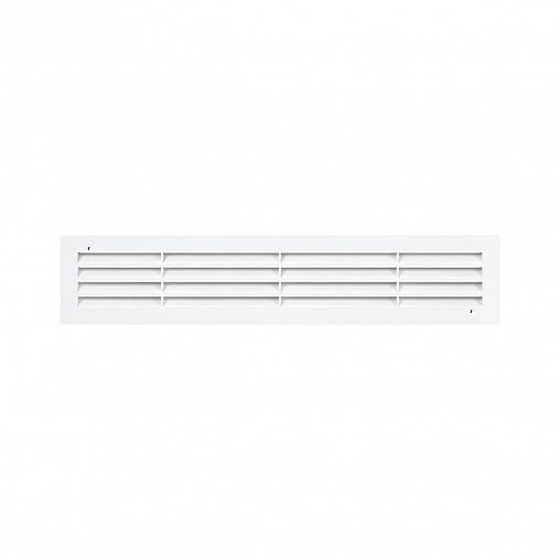 Переточная вентиляционная решетка Era 4409ДП, пластик, 450 x 91 мм, белая фото
