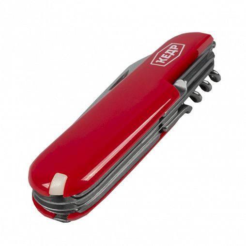 Многофункциональный складной швейцарский нож Кедр 8 в 1, пластиковый корпус, 9 см фото