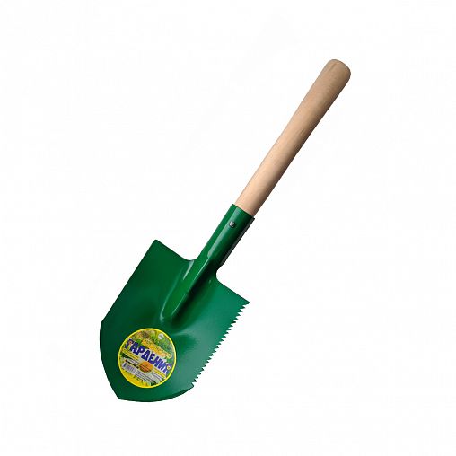 Лопата автомобильная Гардения, с деревянной ручкой, 560 мм фото