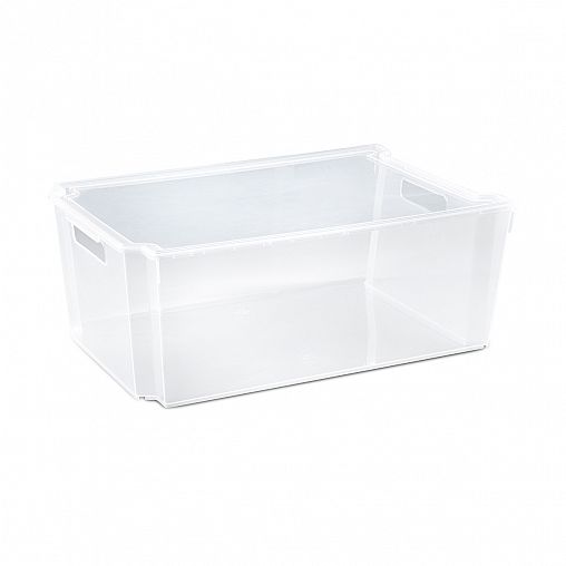 Ящик универсальный Violet Модуль M1, с крышкой, 13 л, 394 x 262 x 150 мм, прозрачный фото