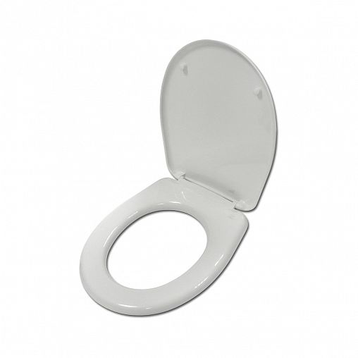 Сиденье для унитаза Инкоэр Каскада х10М, 433 x 359 мм, белое фото