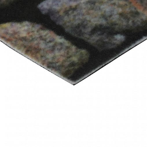 Коврик придверный Vortex Samba Мостовая, влаговпитывающий, 50 x 80 см фото