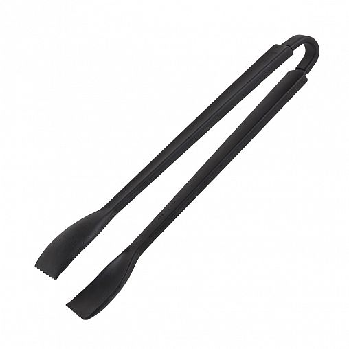 Щипцы кухонные Mallony Ordinario, нейлон, 30,5 x 4 x 7 см, черные фото