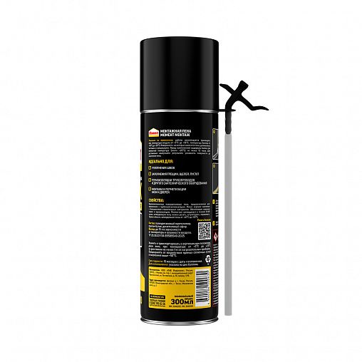 Бытовая монтажная пена Момент Монтаж 3048205, летняя, 300 мл фото