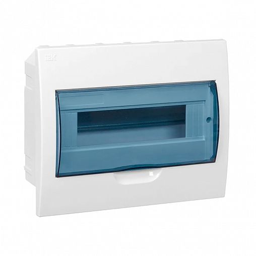 Щиток распределительный встраиваемый IEK Krepta 3 ЩРВ-П-12, 12 модулей, IP41, пластиковый, белый фото