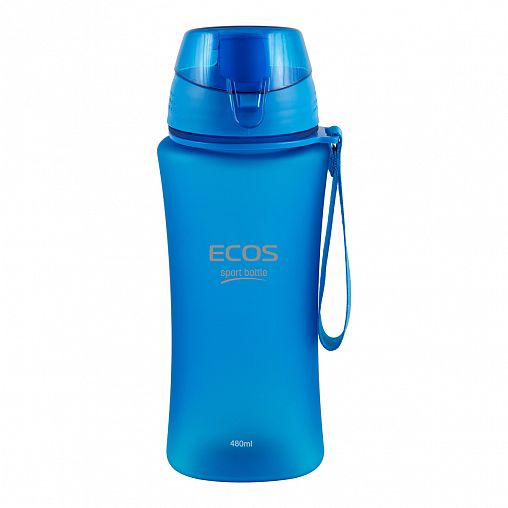 Бутылка для воды Ecos SK5014 480 мл, голубая цена - купить в интернет ...