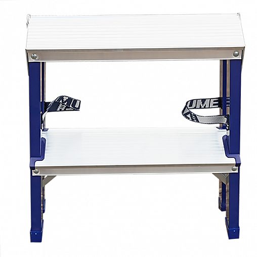 Стремянка двухсторонняя Alumet MD8202, стальная, 2 x 2 ступени, 0,45 м фото