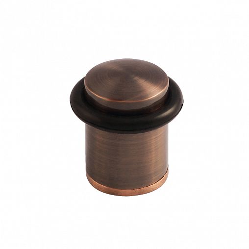 Ограничитель дверной Нора-М 101, старая медь фото