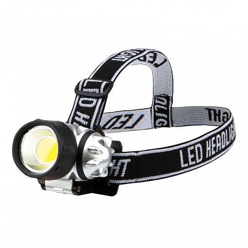 Фонарь налобный светодиодный Rexant, поворотный COB фото