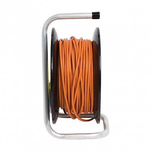 Удлинитель на катушке Engy Премиум, 4 розетки, без заземления, 2 x 0,75 мм², 50 м фото