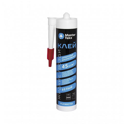 Клей акриловый декоративный MasterTeks Profimaster 9752940, 528 г, белый фото