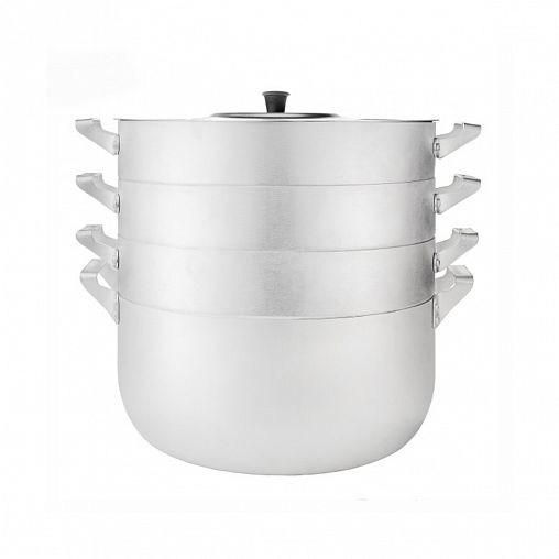 Мантоварка Scovo, с крышкой, 3 секции, 6 л фото