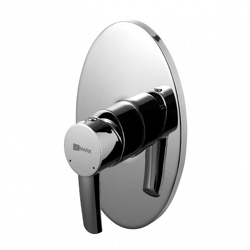 Смеситель для душа Lemark Atlantiss LM3223C, встраиваемый, однорычажный, хром фото