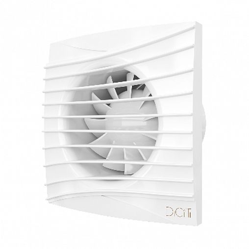 Вентилятор осевой DiCiTi Silent 5C D125, с обратным клапаном фото Вентилятор осевой DiCiTi Silent 5C D125, с обратным клапаном фото