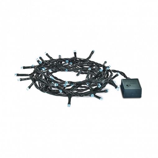 Электрогирлянда Vegas Нить, 200 LED ламп, 8 режимов, 20 м, холодный свет фото