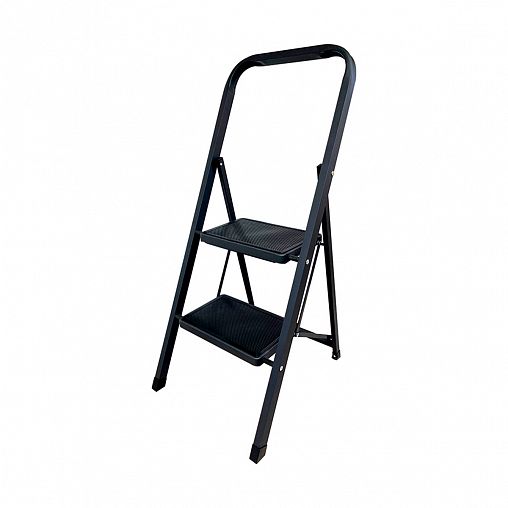 Стремянка c широкими ступенями Alumet MK802C, стальная, 2 ступени, 1,04 м фото