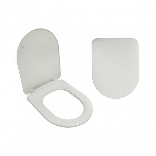 Сиденье для унитаза Инкоэр Ирма, 421,5 x 340 мм, белое фото