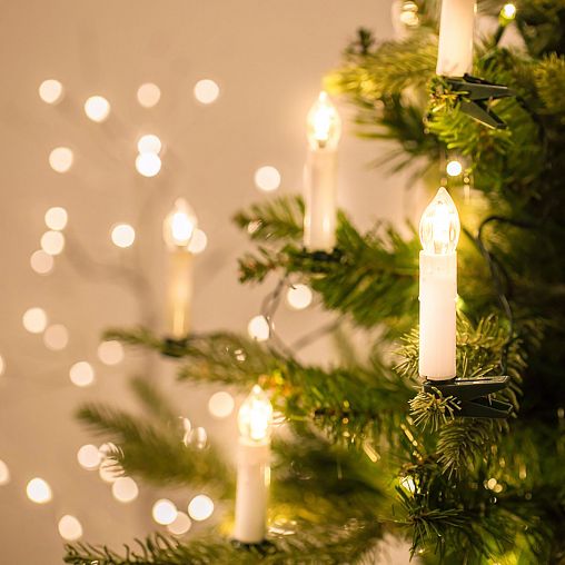Электрогирлянда Vegas Свечи на прищепках, 6 LED ламп, 1,5 м, теплый свет фото Электрогирлянда Vegas Свечи на прищепках, 6 LED ламп, 1,5 м, теплый свет фото