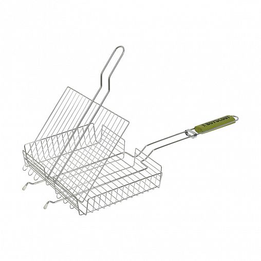 Решетка-гриль Boyscout с картонным веером, 30 x 25 x 5,5 см фото