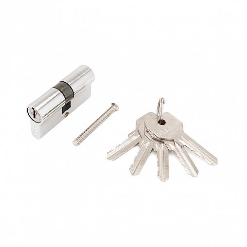 Цилиндровый механизм Стандарт Z.I.60-5K CP, ключ/ключ, хром фото
