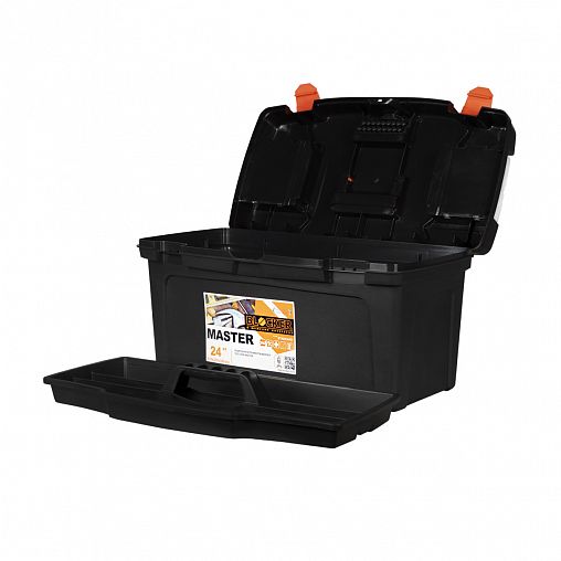 Ящик для инструментов Blocker Master, 61 x 31,5 x 31 см, черный фото
