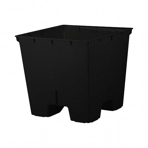 Горшок для цветов InGreen London Cube, 4,2 л, вулканический серый фото