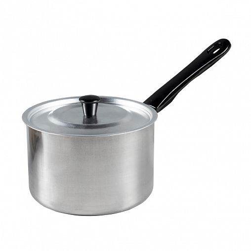 Ковш Scovo ПП-023, с крышкой, алюминиевый, 1,5 л фото