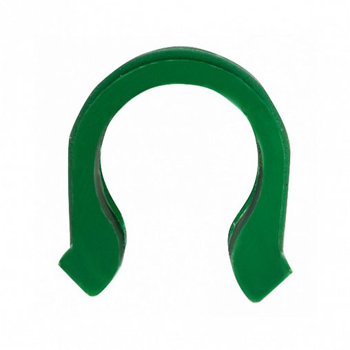 Зажим для крепления пленки к дугам Palisad, d 12 мм, 20 шт, зеленый фото