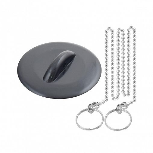 Пробка для ванны с цепочкой Мультидом, 50 мм фото