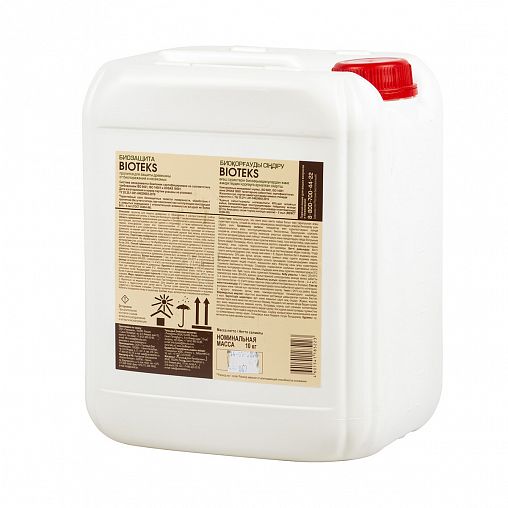 Пропитка для дерева Bioteks Биозащита, 10 л фото Пропитка для дерева Bioteks Биозащита, 10 л фото