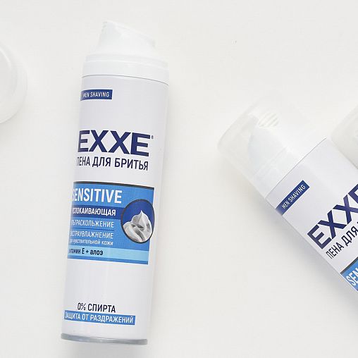 Пена для бритья EXXE Sensitive, 200 мл фото