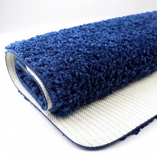 Коврик в ванную L Cadesi Alya, полипропилен, 60 x 100 см, синий фото