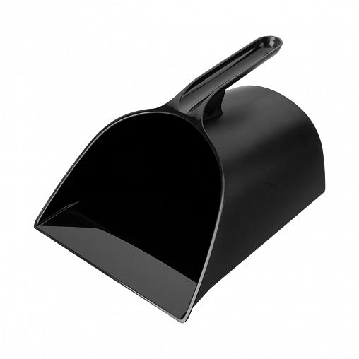 Совок для мусора Бытпласт, 225 x 158 x 255 мм, черный фото