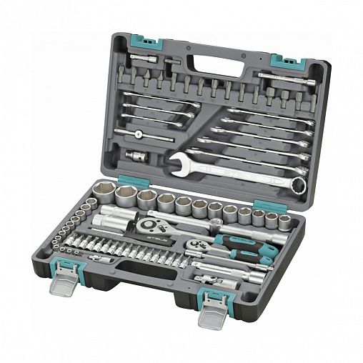 Набор инструментов для автомобиля Stels, 82 предмета, кейс фото