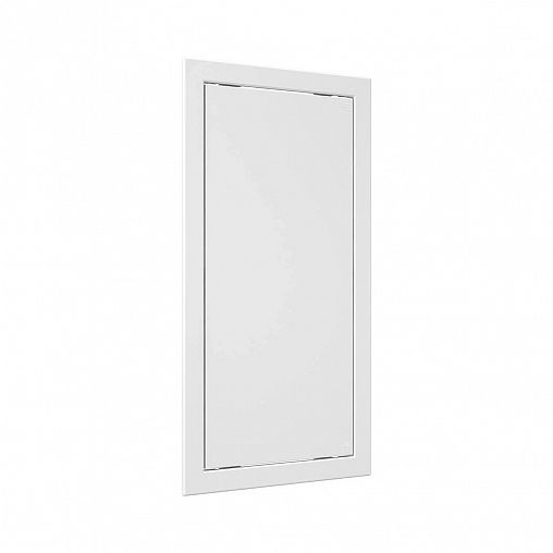 Люк-дверца ревизионная Auramax AD2040, пластик, нажимная, с фланцем 196 x 396 мм, 218 x 418 мм фото